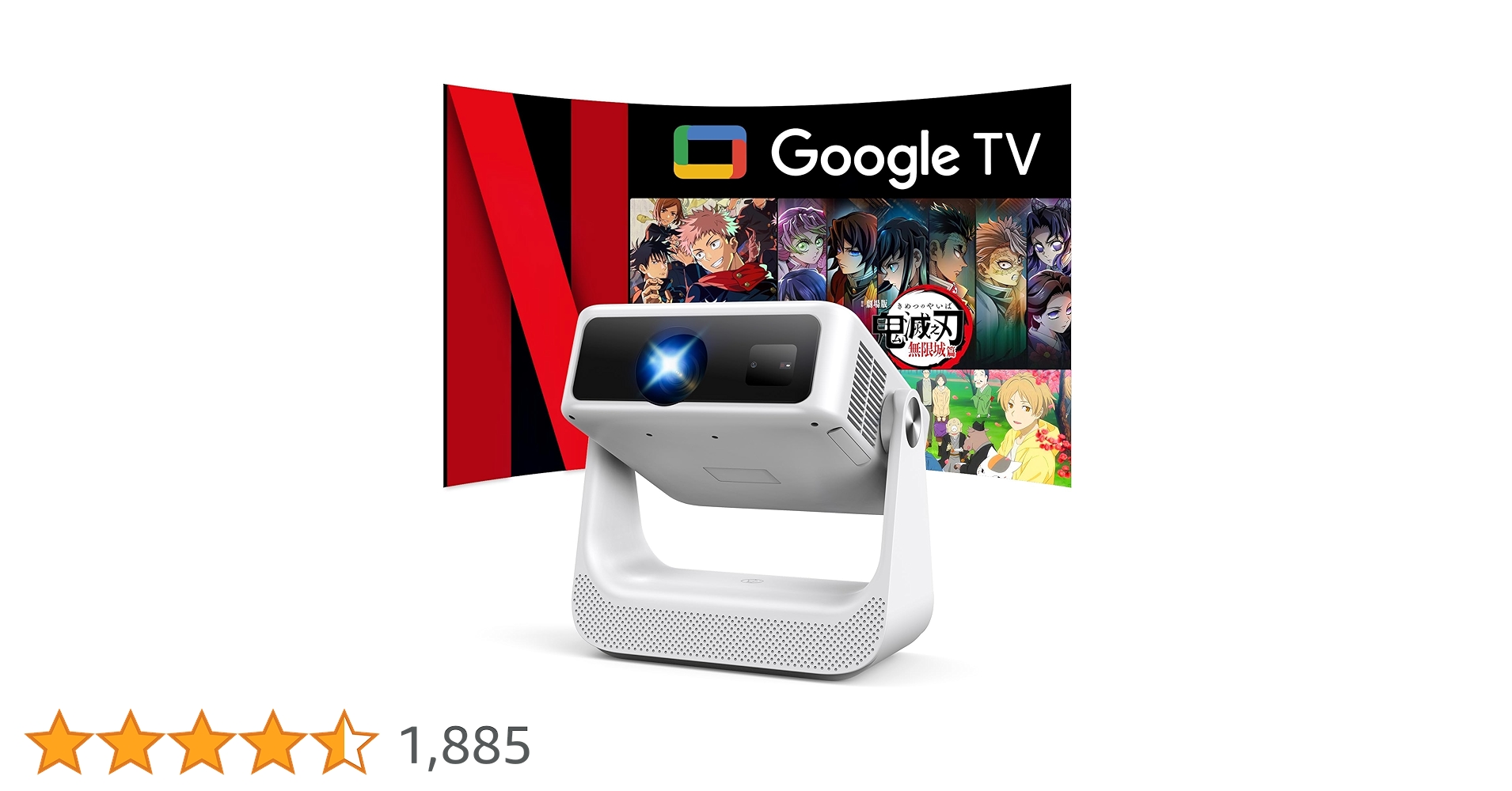 YOWHICK プロジェクター 【Google TV搭載・スタンド一体型】 Amazon.co.jp: YOWHICK プロジェクター 4K【Google TV搭載